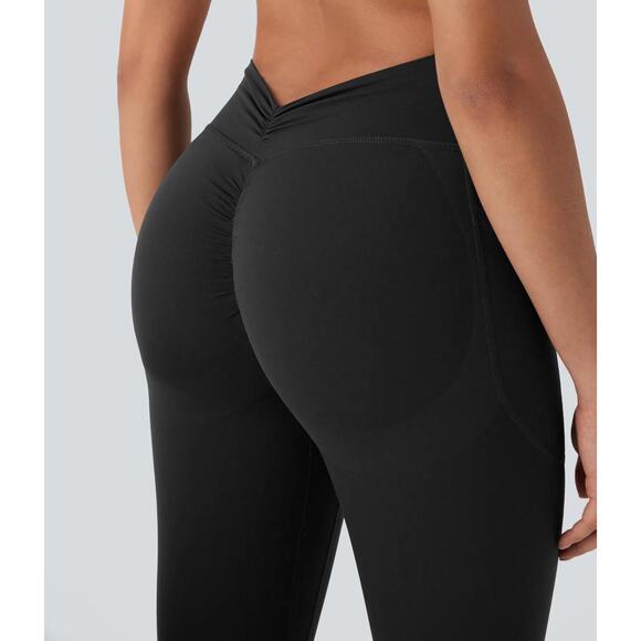NWT Halara UltraSculpt High Waisted Tummy Control Butt Lifting Ruched Leggings S - Picture 5 of 12